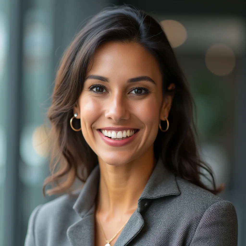 Retrato de cliente satisfecho María González